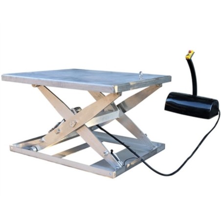Table élévatrice électrique inox 1800 kg