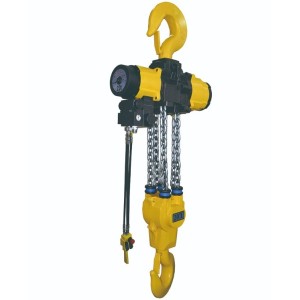 Palan pneumatique à chaîne ATEX 2 - 20 tonnes