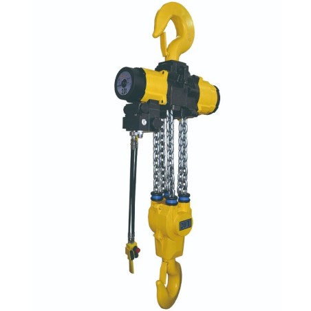 Palan pneumatique à chaîne ATEX 2 - 20 tonnes
