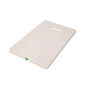 Plaque eutectique GN1/1 -3°c - Bouchon vert - 325x530x30mm
