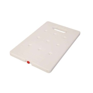 Plaque eutectique GN1/1 -16°c - Bouchon rouge - 325x530x30mm