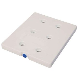 Plaque eutectique GN1/2 -12°c - Bouchon bleu - 325x265x30mm