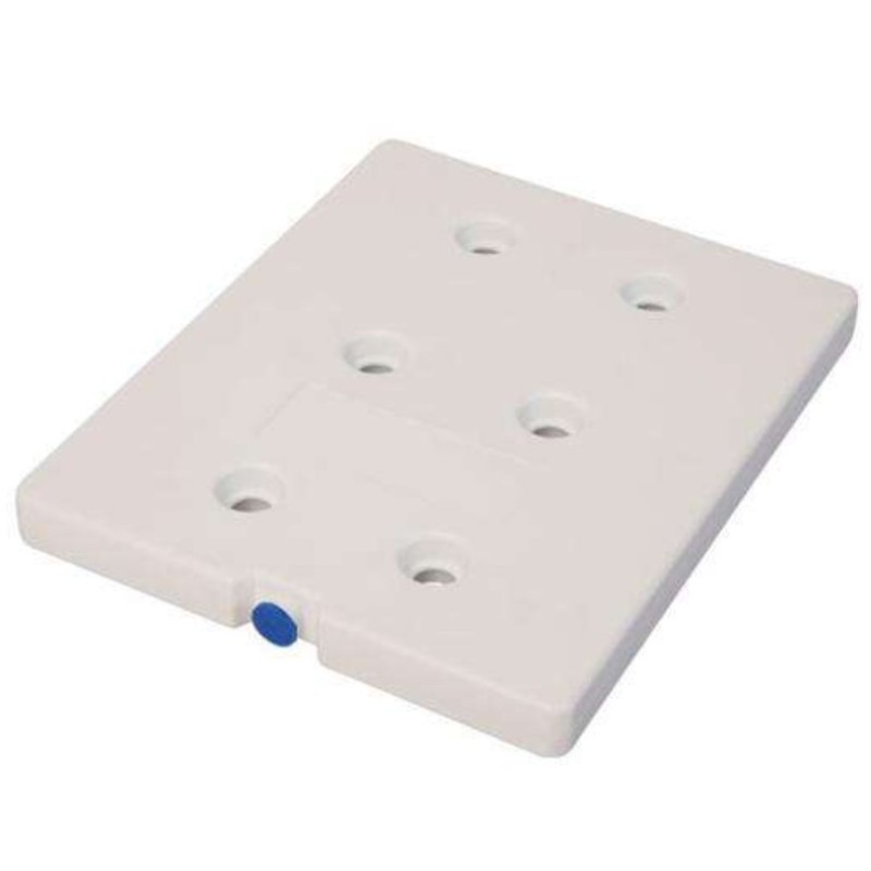 Plaque eutectique GN1/2 -12°c - Bouchon bleu - 325x265x30mm
