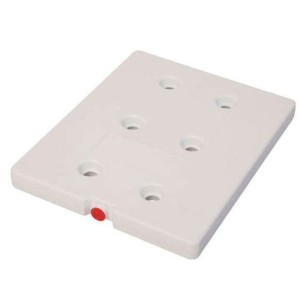 Plaque eutectique GN1/2 -16°c - Bouchon rouge - 325x265x30mm