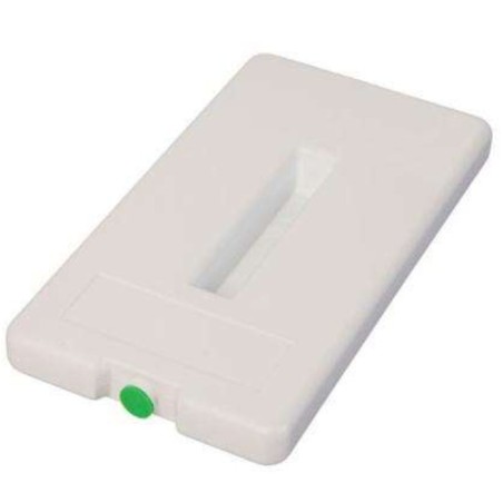Plaque eutectique GN1/3 -3°c - Bouchon vert - 325x176x30mm