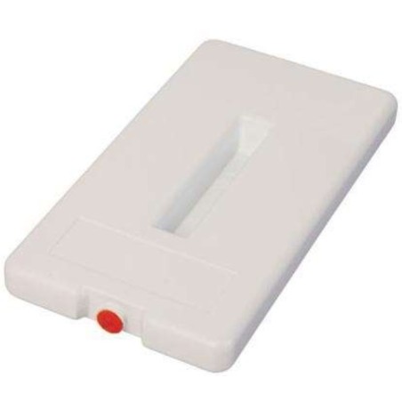 Plaque eutectique GN1/3 -16°c - Bouchon rouge - 325x176x30mm