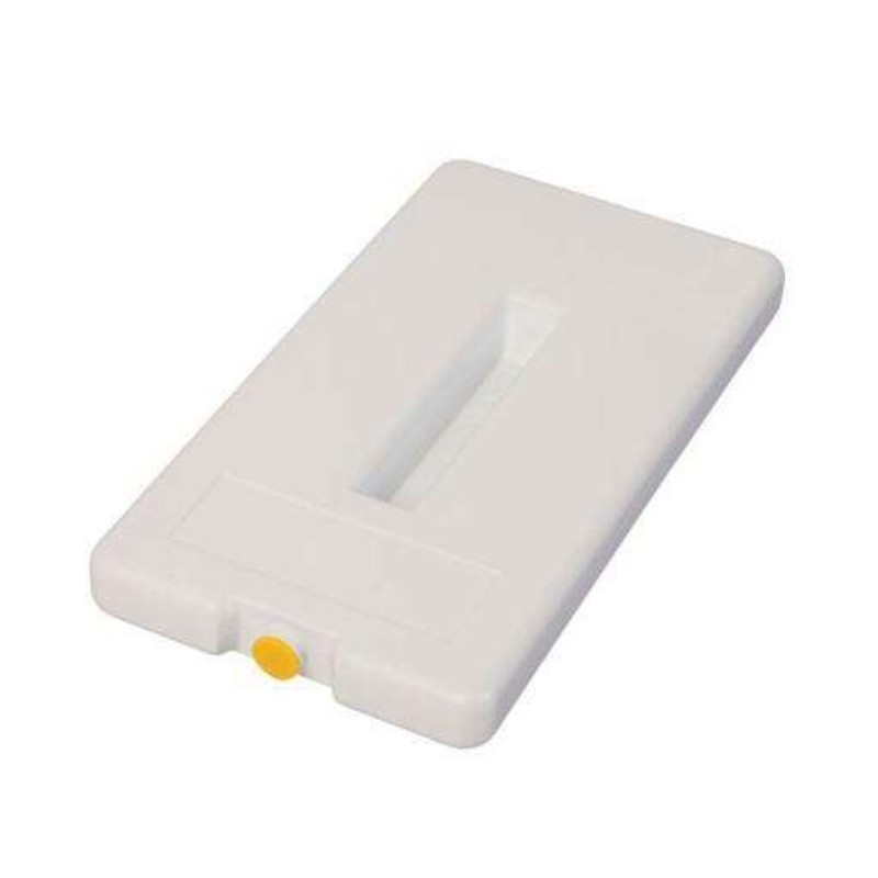 Plaque eutectique GN1/3 -21°c - Bouchon jaune - 325x176x30mm