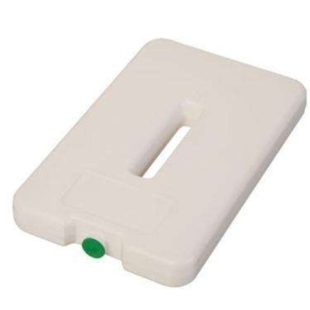 Plaque eutectique GN1/4 -3°c - Bouchon vert - 265x162x30mm