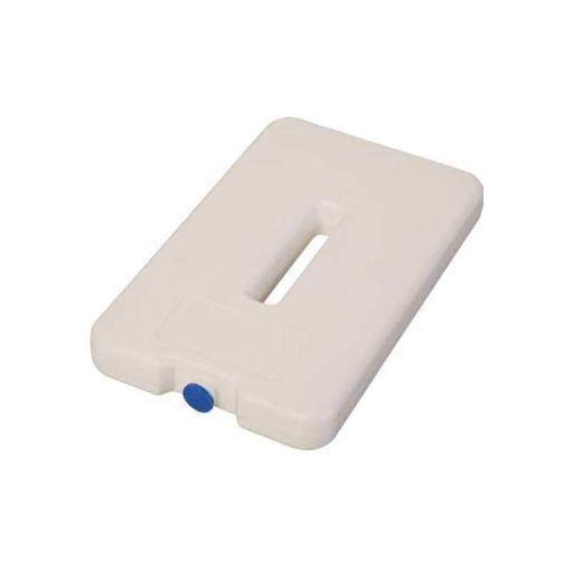 Plaque eutectique GN1/4 -12°c - Bouchon bleu - 265x162x30mm