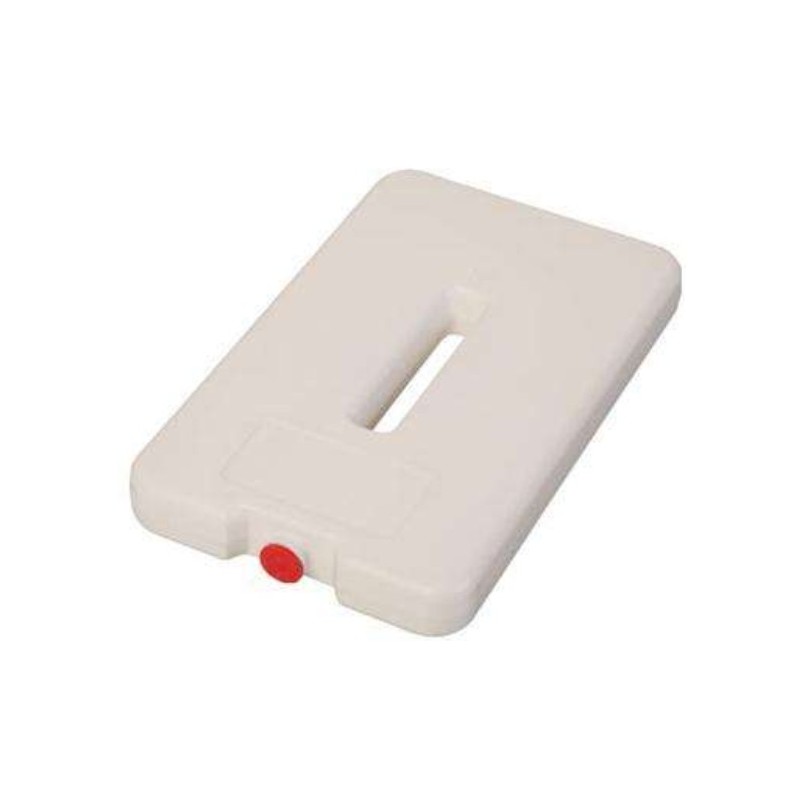 Plaque eutectique GN1/4 -16°c - Bouchon rouge - 265x162x30mm