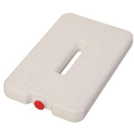 Plaque eutectique GN1/4 -16°c - Bouchon rouge - 265x162x30mm