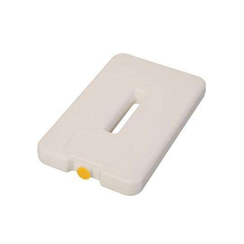 Plaque eutectique GN1/4 -21°c - Bouchon jaune - 265x162x30mm