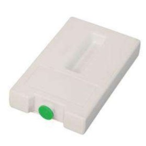 Plaque eutectique GN1/9 -3°c - Bouchon vert - 176x108x30mm