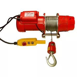 Treuil 400V triphasé 500 kg type CP-T pour levage et traction