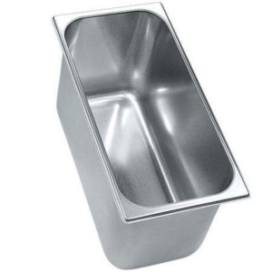Bac à glace inox - 360x165x150mm