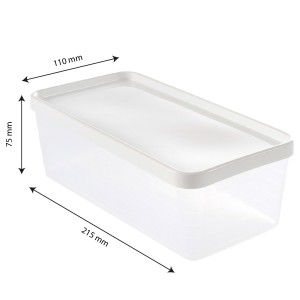 Boîte hermétique 1200ml avec couvercle - GILAC