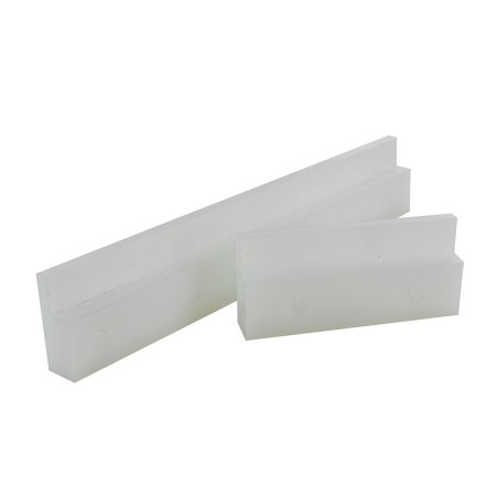 Kit de glissière pour porte de réfrigérateur - Plastique blanc