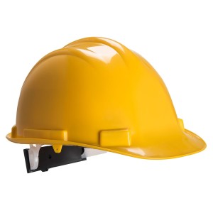 Casque de sécurité Expertbase à crémaillère Jaune - Portwest