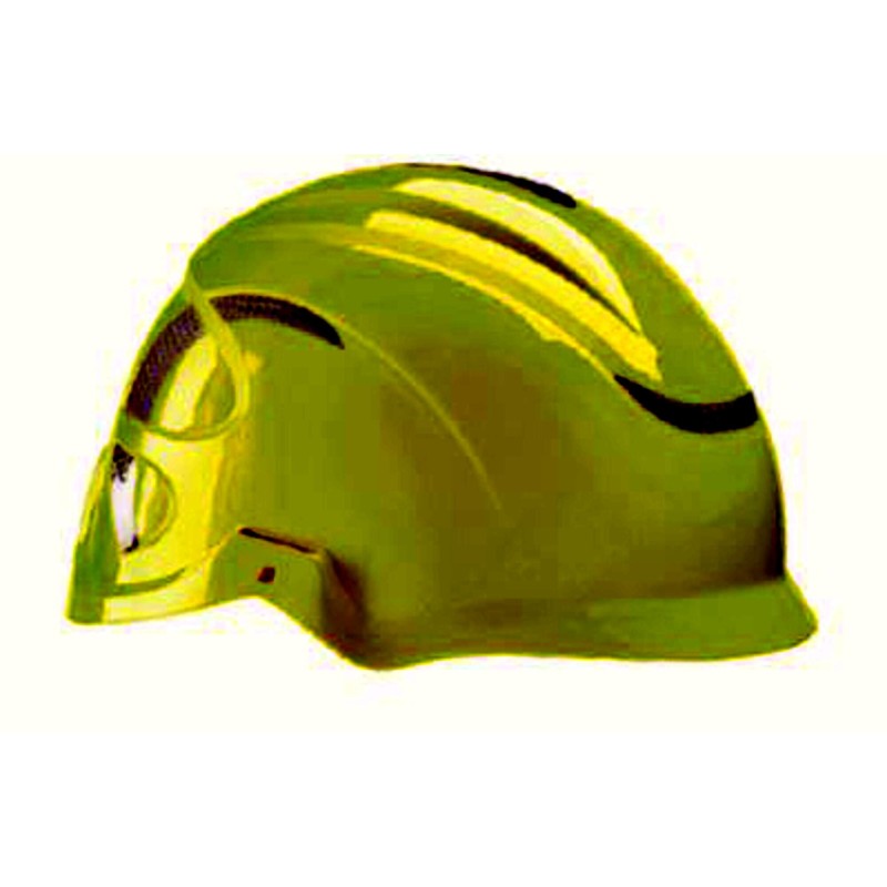 Casque fluo haute visibilité - TRACTEL jaune fluo