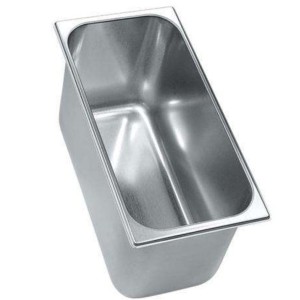Bac à glace inox - 360x250x180mm