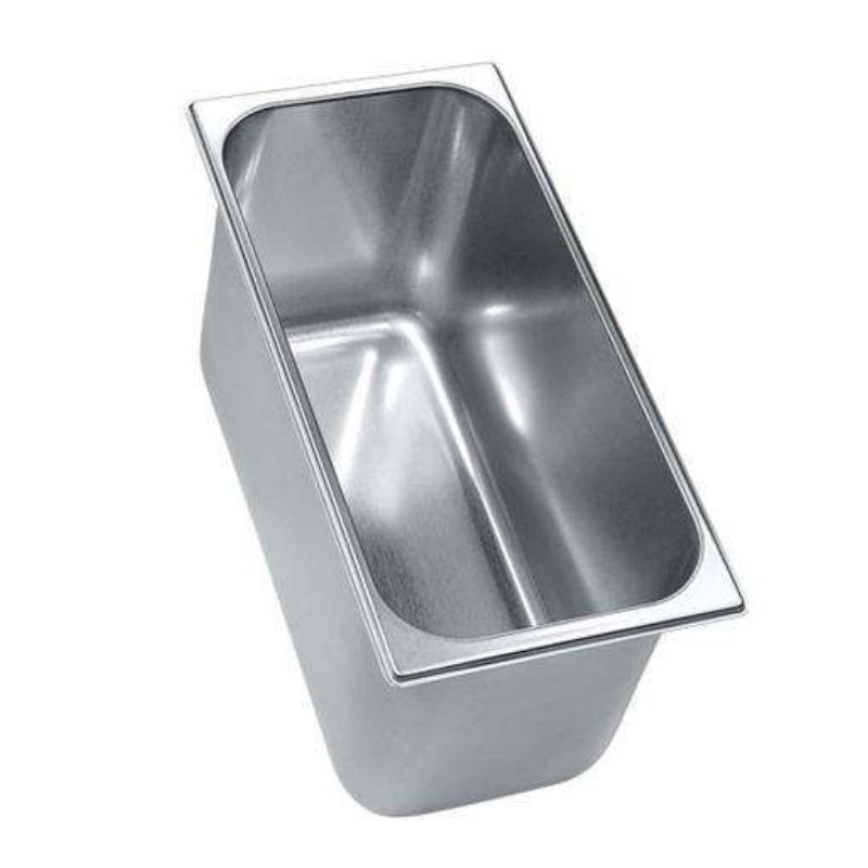 Bac à glace inox - 360x250x180mm