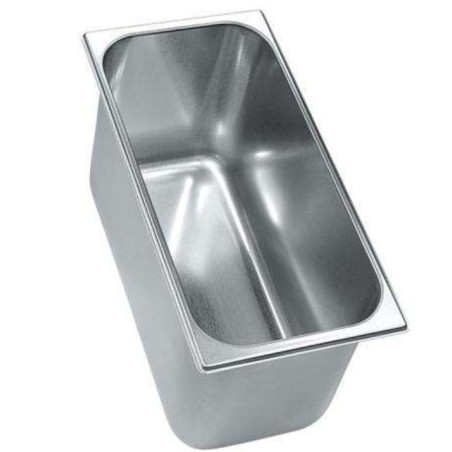 Bac à glace inox - 360x250x180mm