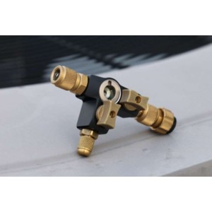 Outil de dépose d'obus de valve - 1/4' + 5/16' - vanne double avec voyant