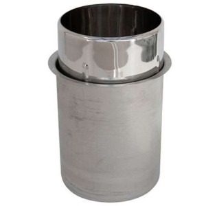 Conteneur sorbetière - anti-rotation - 207mm - hauteur 265mm