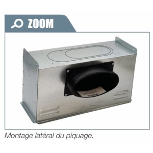 Piquage plastique oblong à double - AXELAIR