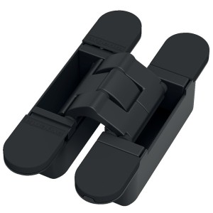 Paumelle invisible à entailler Pro XS4 - finition noir