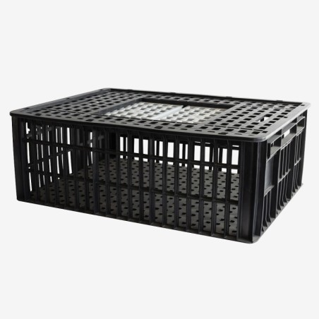 Cage à volailles avec 2 portes coulissantes 800 x 600 x 280 mm