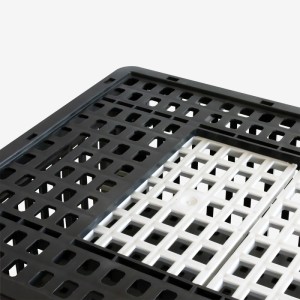 Cage à volailles avec 2 portes coulissantes 800 x 600 x 280 mm
