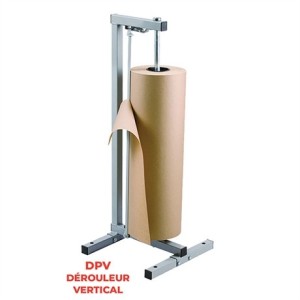 Dérouleur - Coupeur  - Froisseur rouleau papier pour l'emballage