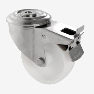 Bac grand volume 500 L - 2 roues fixes et 2 pivotantes avec freins