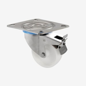 Bac grand volume 500 L - 2 roues fixes et 2 pivotantes avec freins