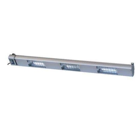 Lampe chauffante à quartz - 1200mm - 3 lampes - 1050w