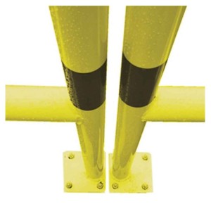 Barrière garde corps acier 40mm à platine