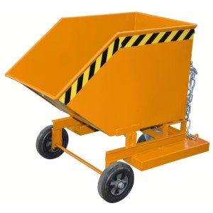 Chariot basculant de TYPE KW-ET / SKW-ET - BAUER JAUNE