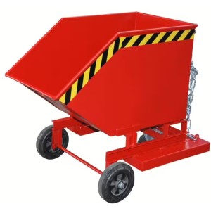 Chariot basculant de TYPE KW-ET / SKW-ET - BAUER rouge