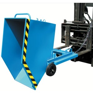 Chariot basculant de TYPE KW-ET / SKW-ET - BAUER bleu