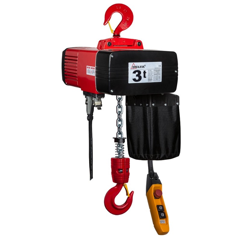 Palan à chaîne électrique DEH – 400V – 3000 kg