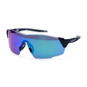 Lunettes de sécurité Sporty Shield Miroir bleu - PT01