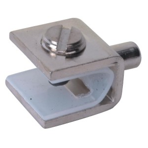 Pivots de glace bas avec collerette - acier nickelé