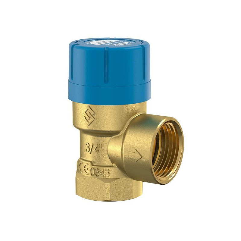 Soupape de sécurité Prescor B Rp3/4" x Rp3/4" - 7 bar