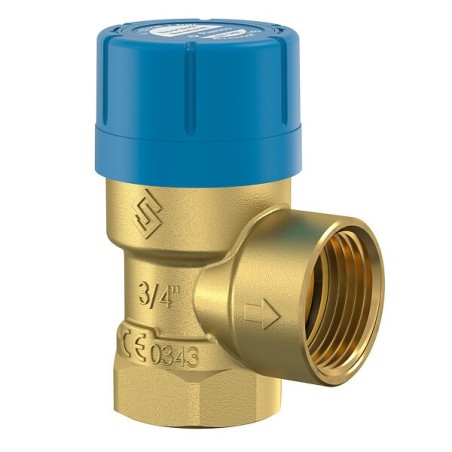 Soupape de sécurité Prescor B Rp3/4" x Rp3/4" - 7 bar