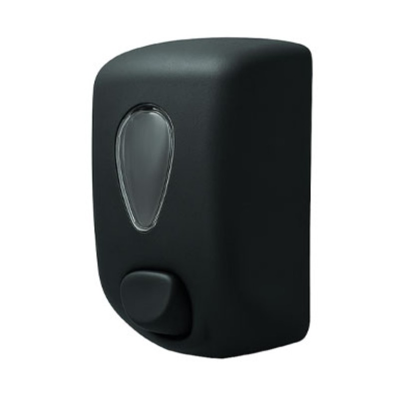 Distributeur de savon liquide et gel 0.7 litre - Noir