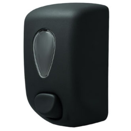 Distributeur de savon liquide et gel 0.7 litre - Noir