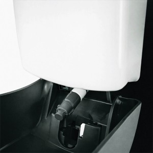 Distributeur de savon liquide et gel 0.7 litre - Noir