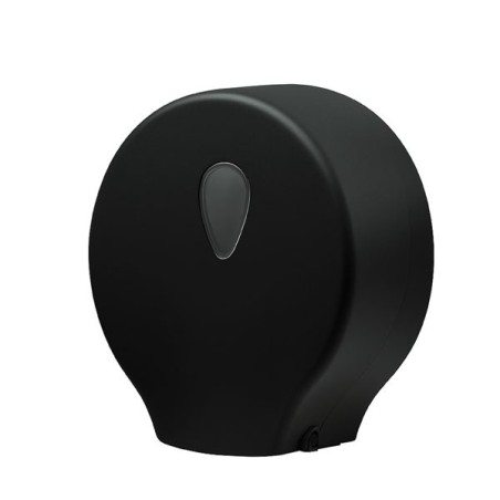 Distributeur de papier hygiénique en rouleau MAXI JUMBO 275 mm - Noir