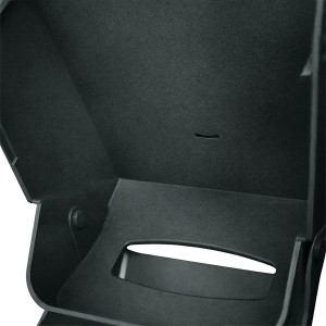 Distributeur de papier hygiénique enchevêtré - NOIR